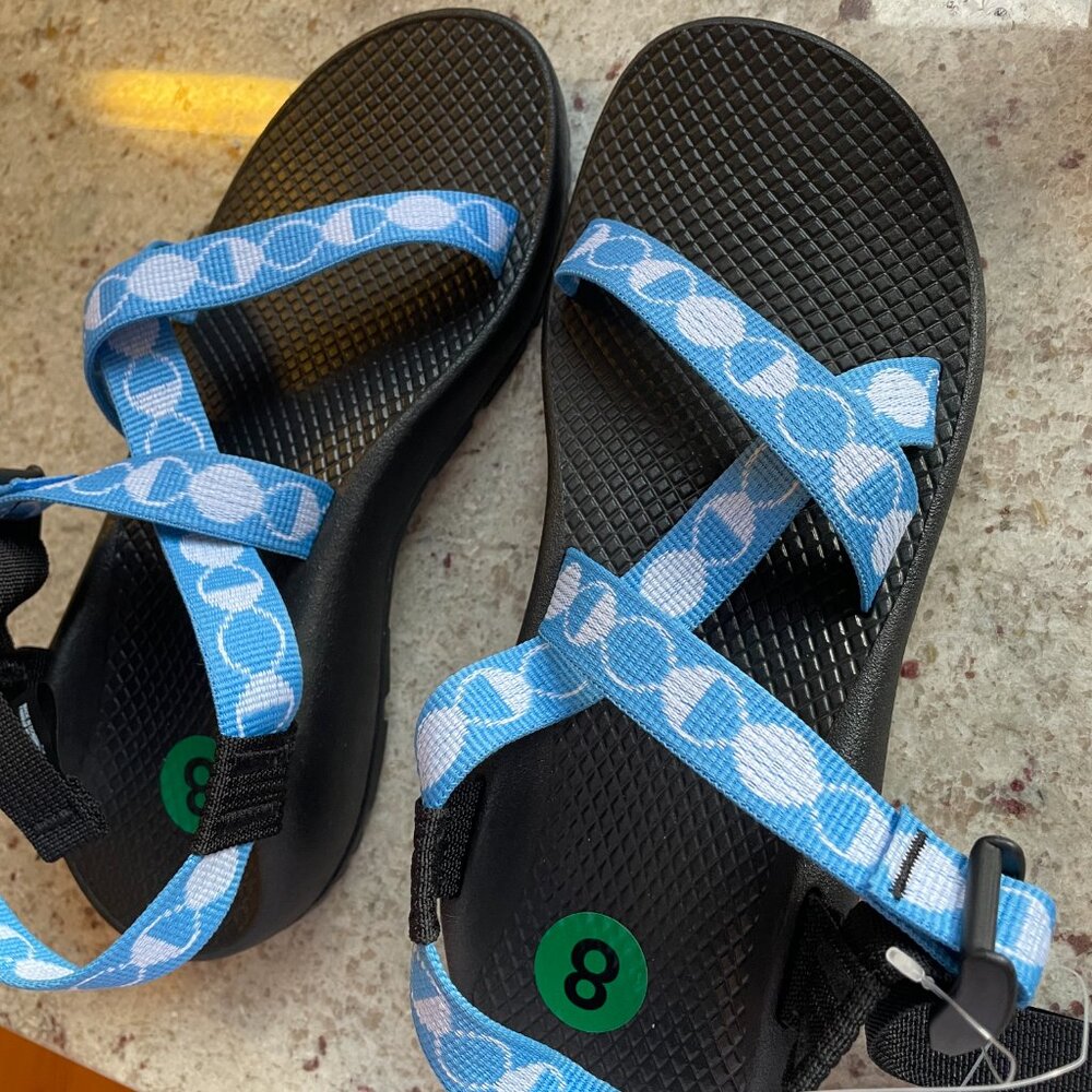 Chaco Z/1 Phase Azure Blue Sandals NWT - Picture 2 of 6